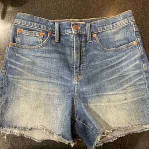 Madewell denim shorts